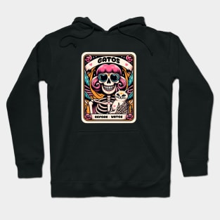 Mexican Gatos Before Vatos Cat Poncho Fiesta Cinco De Mayo Hoodie